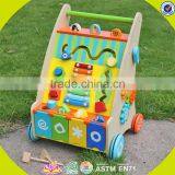 оптовая многофункциональная деревянная ходунка для младенцев дешевая деревянная ходунка для младенцев отличный подарок деревянная ходунка для младенцев W16E039 thumbnail-5