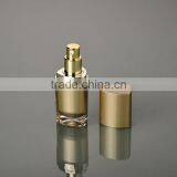 Empty Acrylic Bottle Gold Color Cosmetic Lotion Container With Pump thumbnail-3