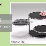 Metal Legs for Rectangle Modern Glass Coffee Table thumbnail-4