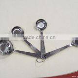Stainless Steel 4PCS Measuring Spoons,Measuring Scoops(HMT-04) thumbnail-1
