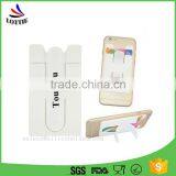 New Design Sample Silicone Cell Phone Wallet Card Holder 3m Sticker Smart Wallet Mobile Card Holder thumbnail-4