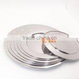 China Supply 32/36/40cm Stainless Steel Charger Plate for Wedding thumbnail-1