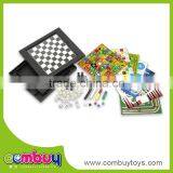 Funny Games 18 in 1 Kid Educational Games Magnetic Folding Chess Board thumbnail-1