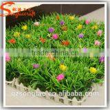 Hot Sale Mini Flower and Grass Made of Artificial Grass Turf for Cozy Home and Garden Decor thumbnail-1