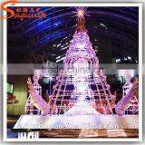 10m-20m Green PVC Customized Christmas Tree Custom Christmas Tree Ornament Artificial Christmas thumbnail-3