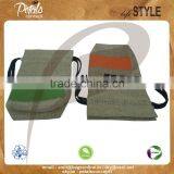 Drawstring Bag With Pu Label & Screen Print Logo With PU Pull String Closure - Ideal for Branding of Wine thumbnail-4