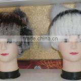 Real Knitted Rex Rabbit Fur Hats thumbnail-2