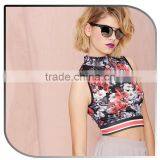 AZTEC FRINGE FLORAL PRINT WOMEN TOPS AND BLOUSES thumbnail-3
