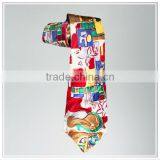 Customize Fashion Style Digital Printed Silk Tie thumbnail-1