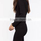 2016 Factory Price Windbreaker Soft Shell Bomber Jacket Women thumbnail-6