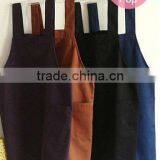 Customize Solid Color Cotton Kitchen Apron