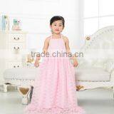 2017 Fashion Girl Lace Dress Long Baby Princess Dresses Fancy Kids Wear Party Dress thumbnail-1