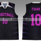 Fashionable Basketball Jersey Custom Basketball Singlets Sublimated Basketball Uniform thumbnail-2