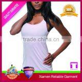 95% Cotton 5% Spandex Tank Top,women Yoga Stringer Tank Top thumbnail-2