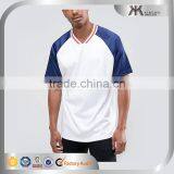 High Quality Dry-comfort Smooth Plain V-neck Baseball Shirts thumbnail-1