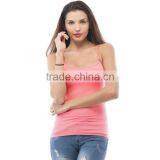 Top Fashion Wholesale Various Color New Model Plain Stringer Tank Top Women thumbnail-5