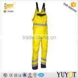 Yellow 300gsm Bib Overall With 3M Reflective Tape thumbnail-1