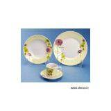 Sell 16pc Round Porcelain Dinner Set thumbnail-1