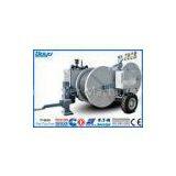 2 x 55kN Stringing Equipments of Puller Tensioner With Twin Bundle Conductors , Cummins Engine thumbnail-1