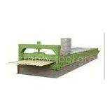 C8 Roof Panel Roll Forming Machine , 8-15m/min Wall Panel Roll Forming Machine