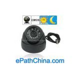 Dome 1/4 Inch CMOS CCTV Camera Digital Video Recorder Support TF Card