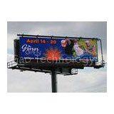 DIP 1R1G1B Outdoor P10 Advertising LED Display Die-casting Aluminium Constant Static