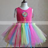 Candy Lollipop Baby Tutu Dress Pageant Party Tulle Frock Invitations Sweet Shop Outfit