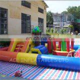 2017 High Quality Baby Paradise Inflatable Fun City With Slide and Obstacle