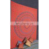 Single Bed Decorative Bohemian Hippie 100% Cotton Wall Hanging Indian Tapestry thumbnail-2