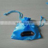 Large Light Blue Satin Hair Extension Packaging Bag Wholesales thumbnail-1
