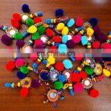 Indian Kucchi Belly Key Chain_Vintage Banjara Key Chains_Lot's Of 50Pcs