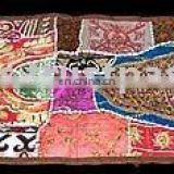 Old Saree Patchwork Tapestry