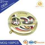 Wholesale Metal Rose Gold Makeup Mirror thumbnail-5