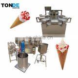 Commercial Ice Cream Cone Baking and Rolling Machine For Making Sugar Cone