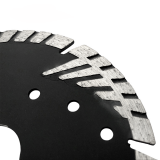 Tiger Segmented Turbo Sandstone Granite Cutting Blade Disc Black thumbnail-3