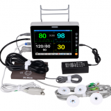 Unbreakable Multi Parameter Patient Monitor 8 Inch Portable