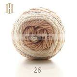 High Quality Rainbow Cake Yarn Fancy Knitting Yarn Blended 2.03NM Cotton Yarn Rainbow thumbnail-5