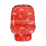 Christmas Patterns Baby Car Seat Cover/mother Breastfeeding Cover Nursing Cover Multi Use Infinity Stretchy Shawl thumbnail-1