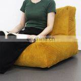 Customized Soft Pouffe Lazy Sofa Indoor Living Room Furniture Comfortable Bean Bag Foot Rest Stool thumbnail-3