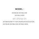DIESEL ENGINE PARTS SENSOR PRESSURE 301309-00198 FIT FOR CRAWLER EXCAVATOR DX150-9C DX150LC-9C DX150LC-9CN thumbnail-1