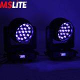 19X25w Rgbw 4in1 Wash Zoom Led Moving Head Light Wedding Party