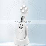 Portable High Frequency Ultrasonic Facial Wrinkles Removal Led Light Electric RF EMS Facial Massager Machine thumbnail-5