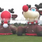 new design oxford cloth giant inflatable reindeer for Christmas decoration