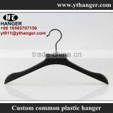 IMY-469 black thin used plastic hangers for store