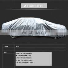 Waterproof Black Polyester UV Protection Car Sunshade Net Top Cover Universal Car Cover thumbnail-4