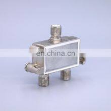 MT-7001-2 Divisor Optico de 2 Vias CATV Splitters Para tv Por Cable Con Conector F