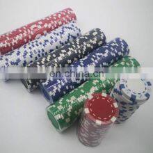 Casino Games 200 Pieces Custom EPT Ceramic Clay Poker Chips Set With Aluminum Case thumbnail-5