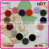 Fuzz Planting Surface Fancy Buttons for Winter Garments thumbnail-1