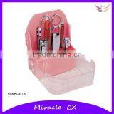 Low Price Manicure Set Pink Promotional Beauty Gifts