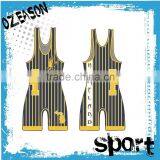 China wholesale custom sublimated men wrestling singlet in cheap price